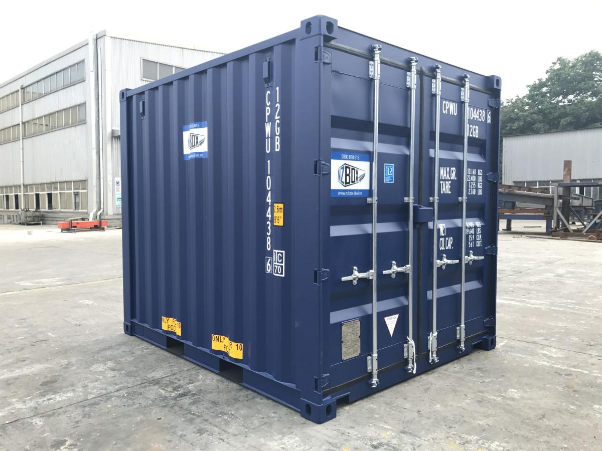 10ft Shipping Container Blue