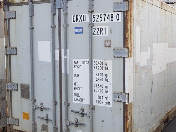 20ft reefer container doors