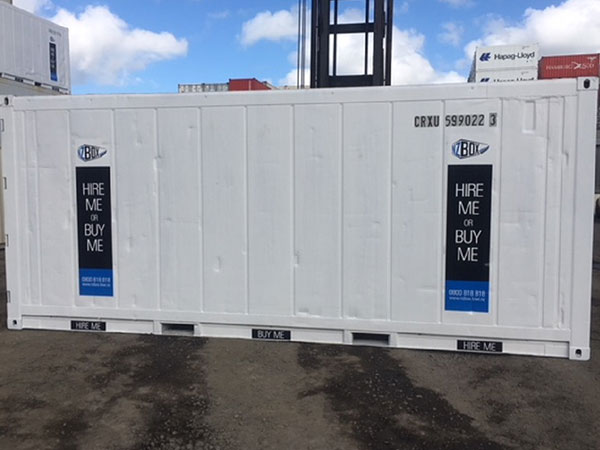 20ft reefer container rear