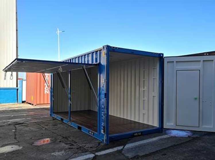 20ft Container Blue Retail