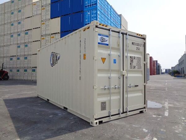 20ft High Cube Shipping Container Side