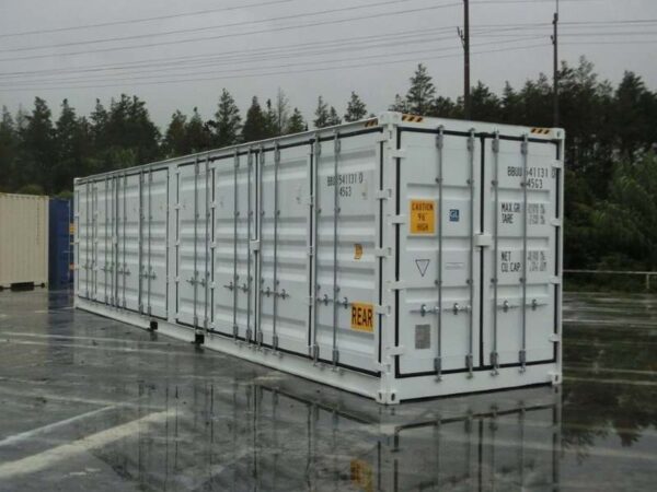 40ft high cube open side shipping container