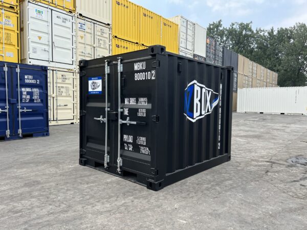 Rear and Right Side 45 Degree Shipping Container