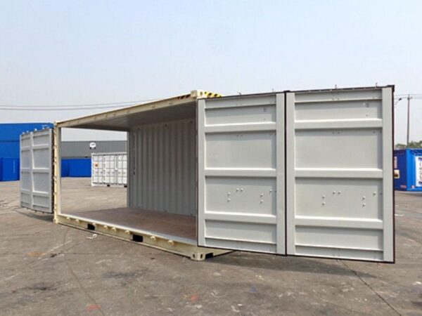 20ft Open Side Container all doors open