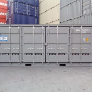 20ft open side high cube shipping container closed