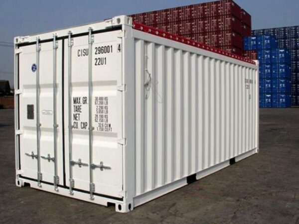 20ft open top shipping container