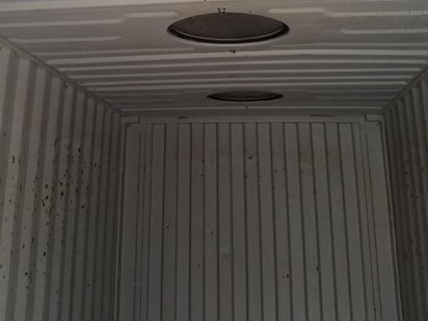 20ft roof sealed shipping container interior