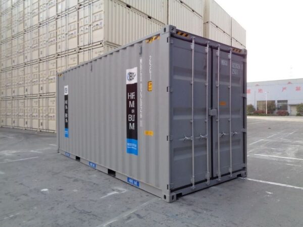 Double door container 20ft high cube