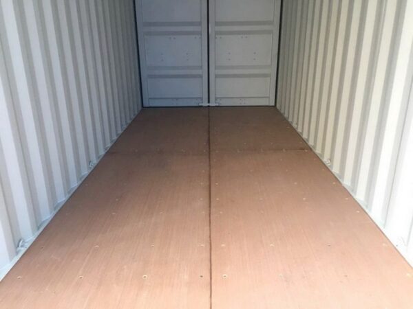 Double door-container 20ft high cube floor