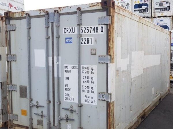 20ft shipping container exterior