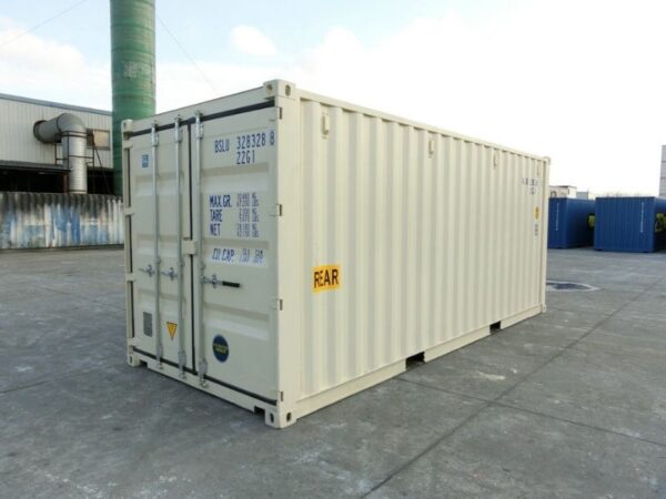 20ft 3-door shipping container
