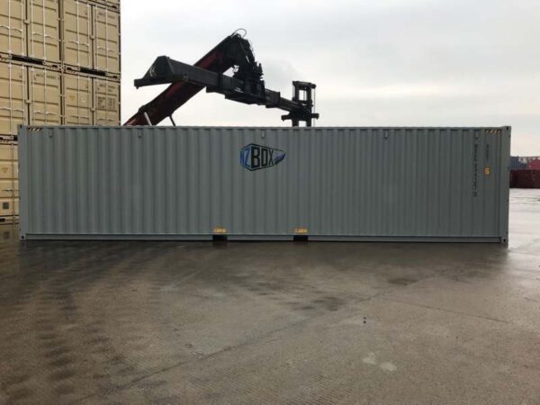 40ft double door container high cube from the front