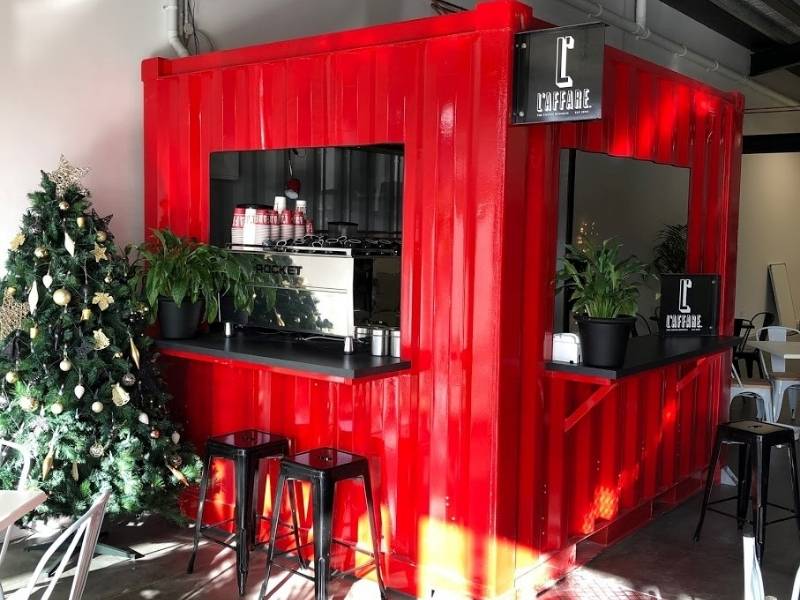 L'Affare Container Cafe Kiosk by NZBOX