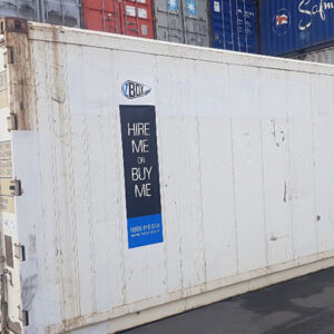 20ft reefer container side