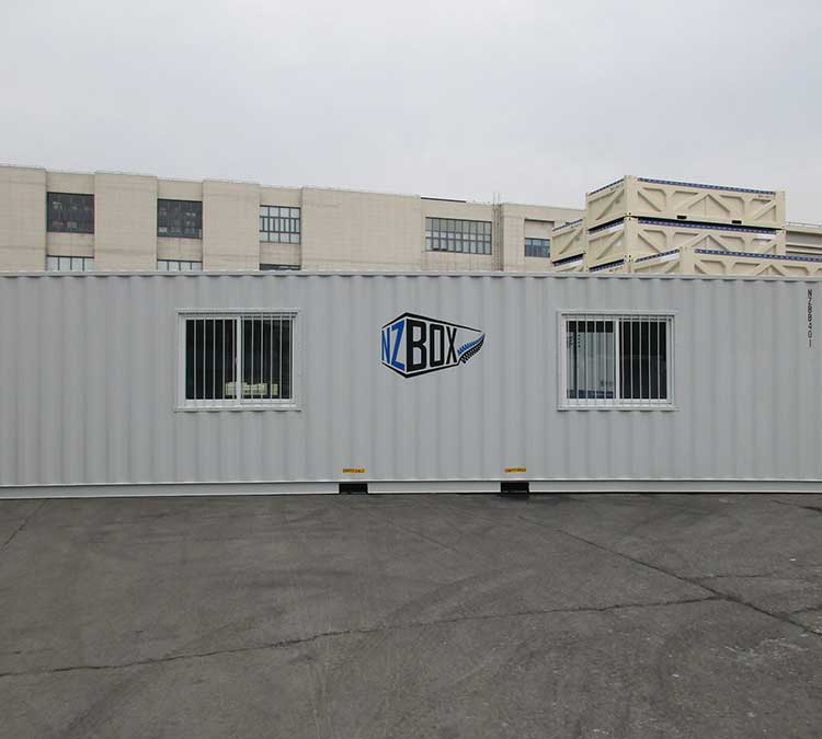40ft cube high shipping container office rear