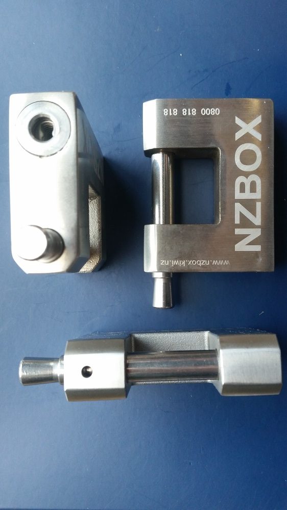 NZBOX shipping container padlock