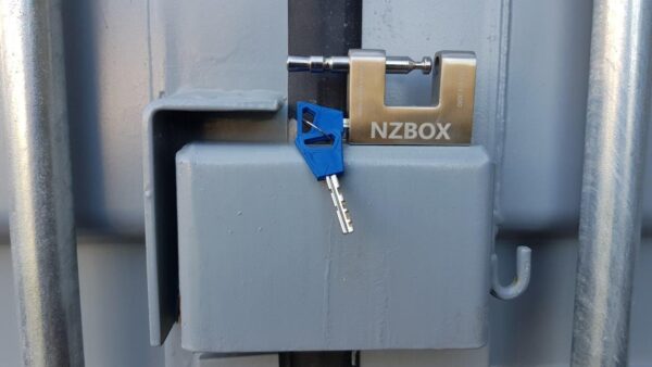 NZBOX shipping container padlock