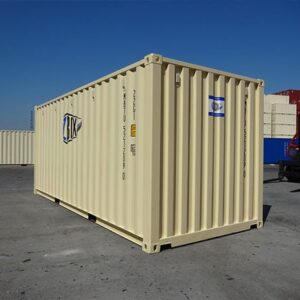 20ft beige shipping container