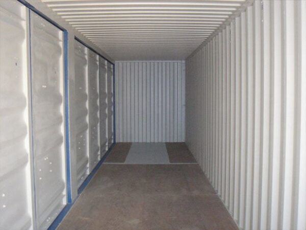 Image of a 40ft High Cube Shipping container interior