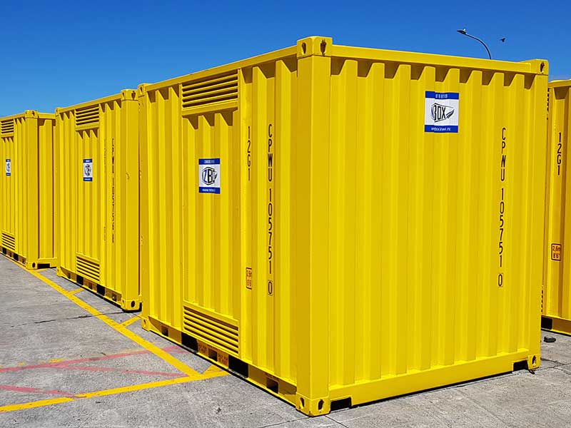 8 Foot Dangerous Goods Shipping Container