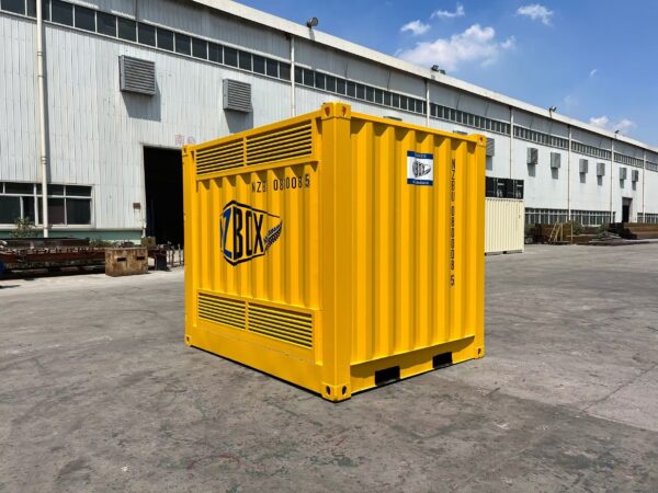 9ft Dangerous Goods Shipping Container Front View
