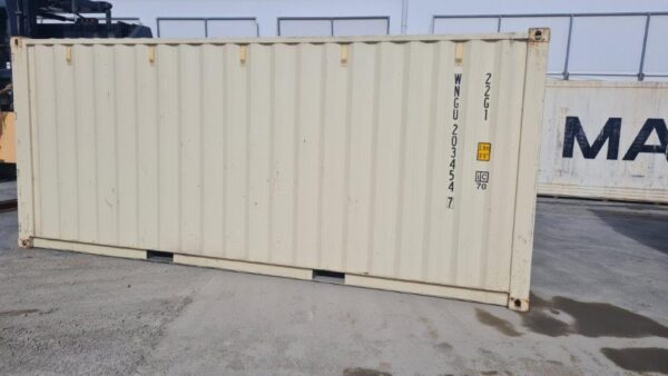 Side View of Container
