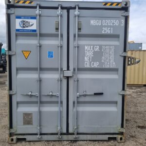 Gray NZBOX Shipping Container