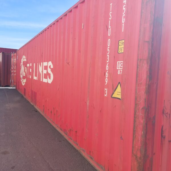 40ft High Cube Shipping Container - Christchurch "B Grade" - Image 2