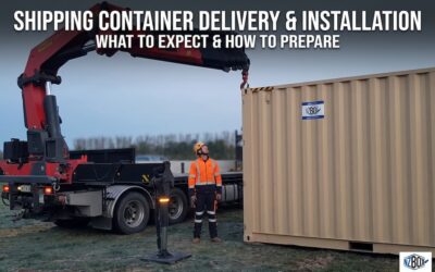 Shipping Container Delivery and Installation: What to Expect and How to Prepare
